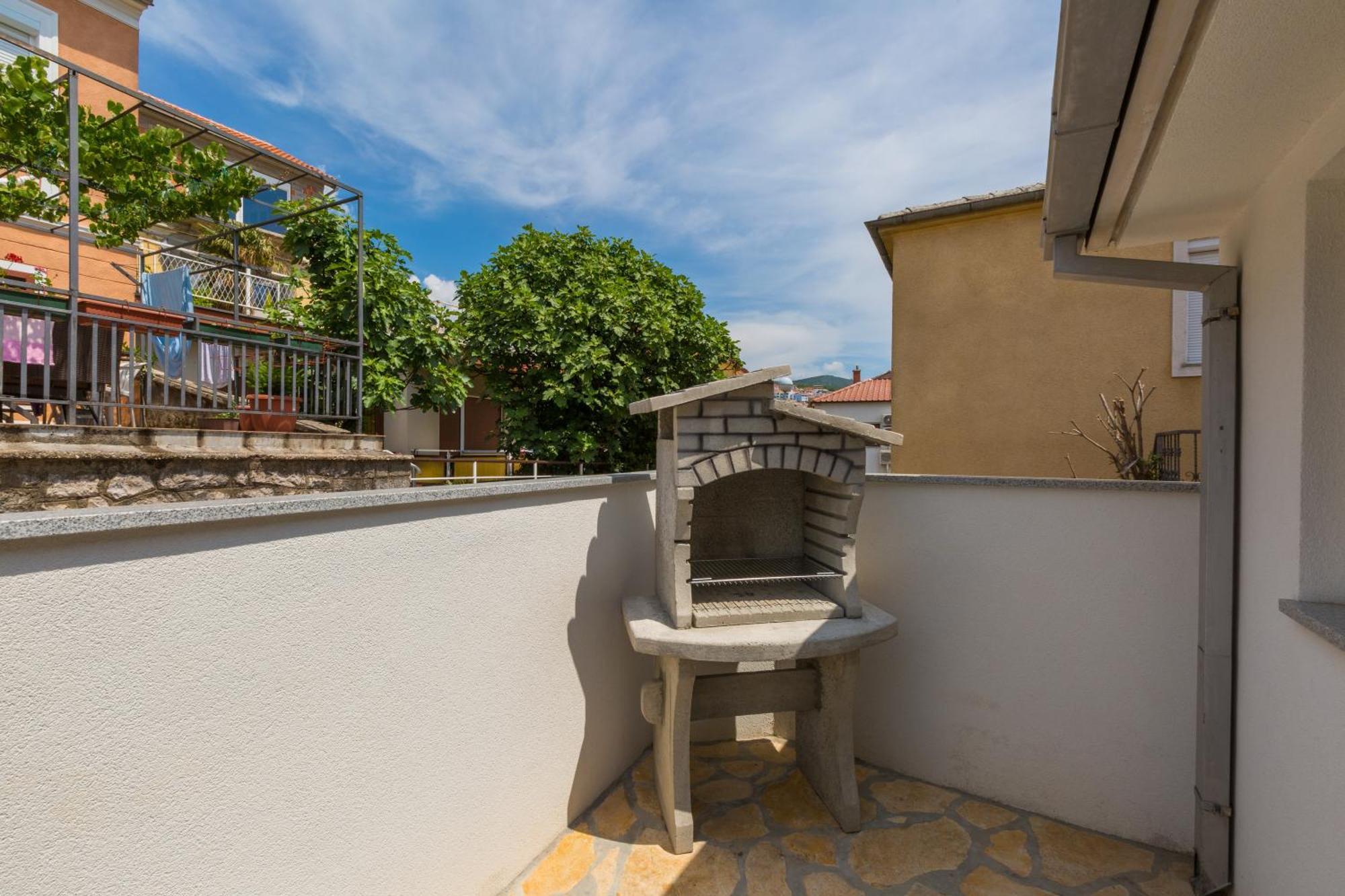 Nona Villa Crikvenica Bagian luar foto